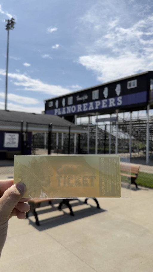 one golden ticket available 🎫 