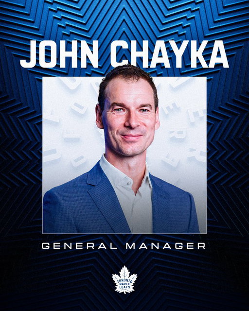 We have named John Chayka the General Manager and Mats Sundin as Senior Executive Advisor, Hockey Operations

Details » https://t.co/25X9aFsYlc 