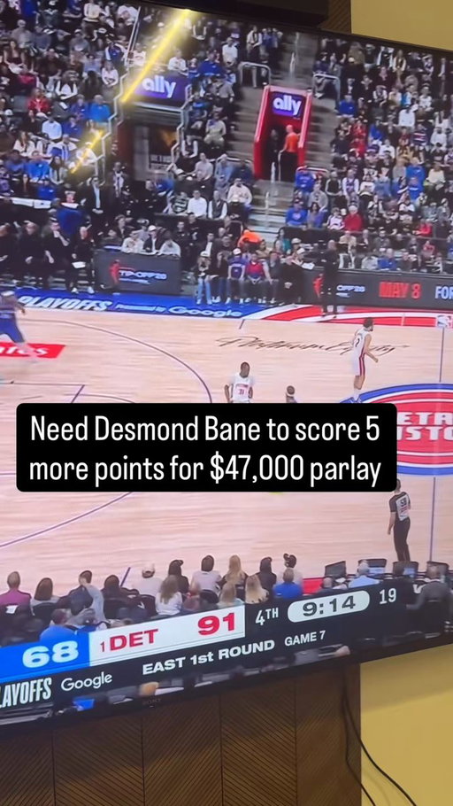 Live reaction sweating a $47,000 ticket on the Orlando Magic vs Detroit Pistons game 👀 