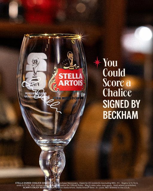 We’re giving away eight David Beckham-signed official FIFA World Cup 2026™ chalices. Want to add one to your trophy case?​

Comment #SignedChalice #Sweepstakes for a chance to win. @FIFAWorldCup 
