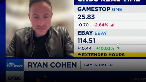 $GME CEO Ryan Cohen may have just delivered the most awkward interview of 2026.

