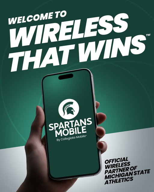 Support the Spartans with every call 📱 
 
Spartans Mobile is a new wireless service for students, fans, alumni and staff with plans starting at $15/month.

🔗 https://t.co/jQWfBY5quo 