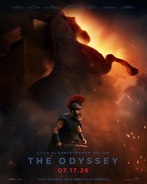 Defy the Gods. A film by Christopher Nolan. Shot entirely with IMAX film cameras. In theaters 7 17 26. 