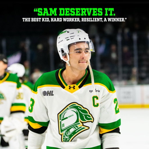Mark Hunter on Sam O'Reilly winning the Red Tilson Trophy for the OHL's Most Outstanding Player.

Congratulations Peanut! 