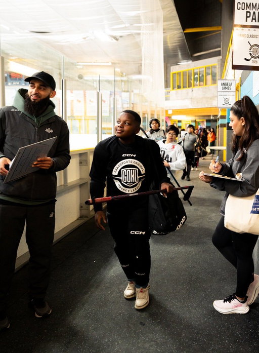 Future stars in the making. 💫
Creating space, breaking barriers, and building confidence — one skate at a time 🏒 