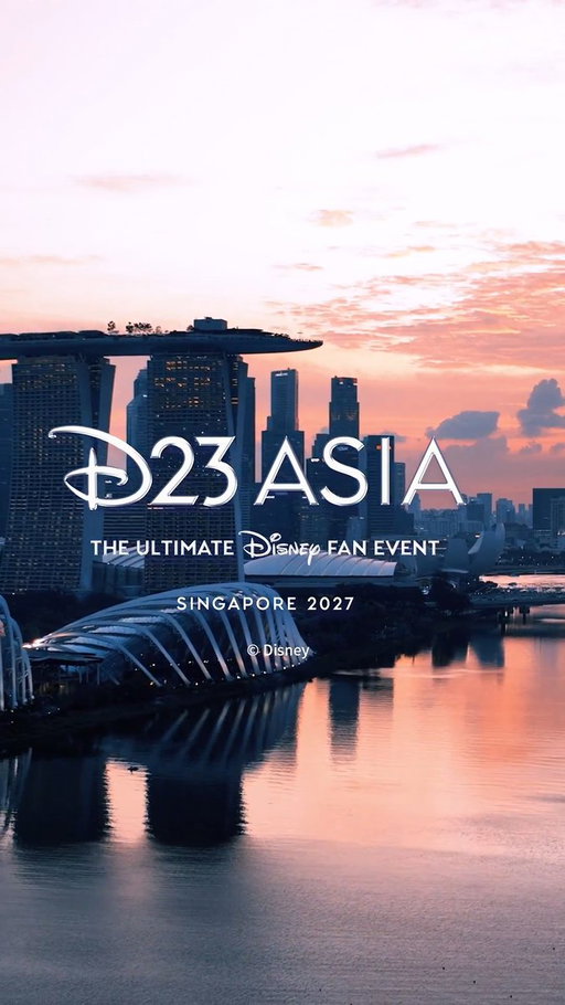 ✨ Big news, Disney fans! ✨

D23 Asia: The Ultimate Disney Fan Event is coming to Singapore!🇸🇬

Fans. Stories. Experiences. All in one place. 

More details coming soon! 💫

#D23Asia #UltimateDisneyFanEvent #DisneyFans 
