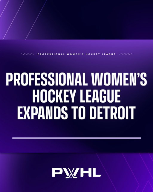 MOTOR CITY, HERE WE COME 🎉​

The PWHL is officially expanding to Detroit!
➡️ http://www.thepwhl.com/en/teams/detroit 