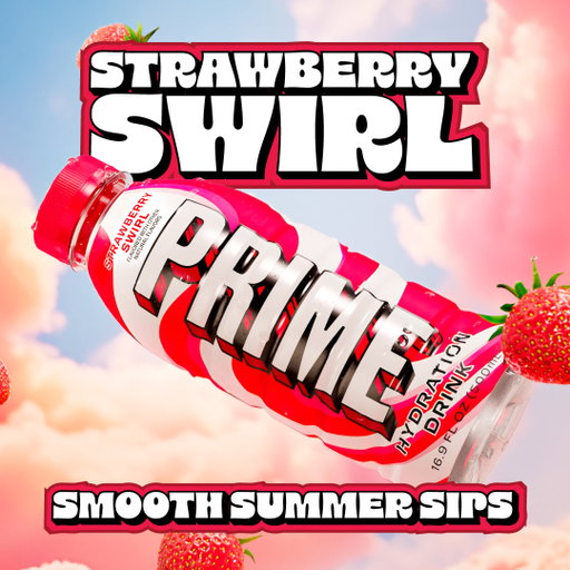 STRAWBERRY SWIRL HYDRATION 🍓💧 Available now exclusively at @caseysgenstore! https://bit.ly/4tTHMlF 