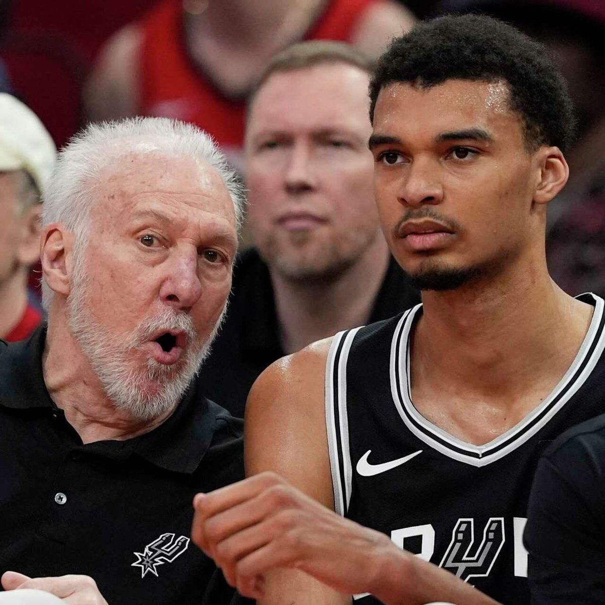 Gregg Popovich was reportedly involved in the Spurs’ film session after their Game 1 loss to the Wolves, per @Matthew_Tynan. 