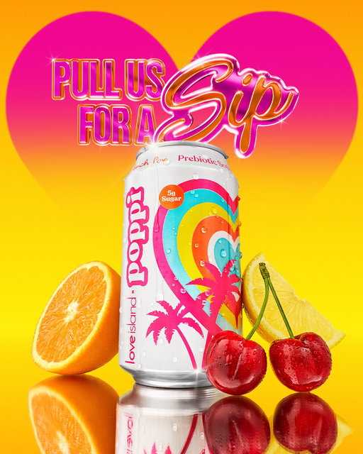 🚨 BOMBSHELL ALERT!! 🚨 this summer's all about three things: bathing suits, bombshells, and the triumphant return of the season's juiciest flavor: Punch Pop! 🏝️💗😎 by day, we’re soaking in the sun, but at night...? we’re fully locked-in to all things Love Island with this limited-edition can in our hands. ready to drink in every moment with us? https://t.co/qcHgI80d6P