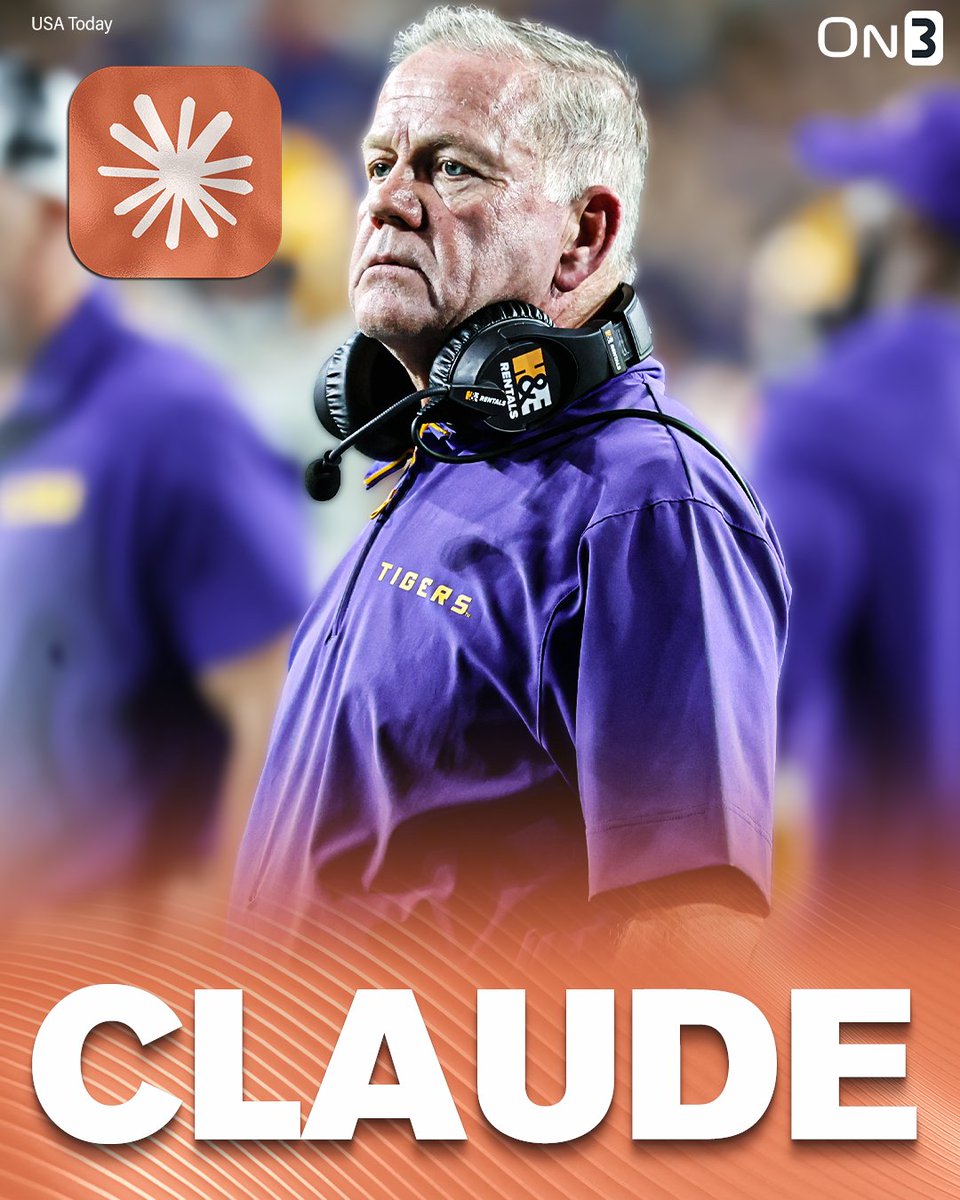 NEW: Brian Kelly revealed how AI is helping him prepare for his next coaching job👨‍💻

“Every day, I’m trying to do my due diligence using Claude and AI, asking questions to build some of those answers that I think can be helpful for me as I get in front of an athletic director.”

(via @USAToday) 

https://t.co/BJaNrnsunl