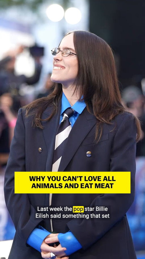 Was Billie Eilish right when she told Elle magazine that you can’t say you love all animals and eat meat? @KennyTorrella breaks down her logic, and what the backlash from her statement reveals about the American left. 