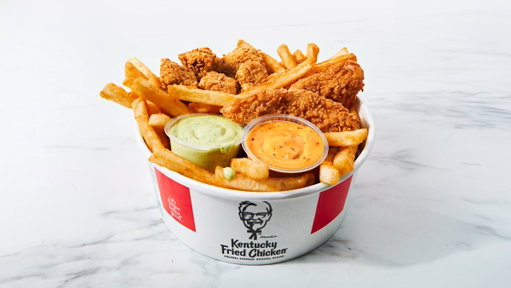 well here's 2 new sauces to try with your boneless bucket for one: honey chili crisp &amp; jalapeño ranch 