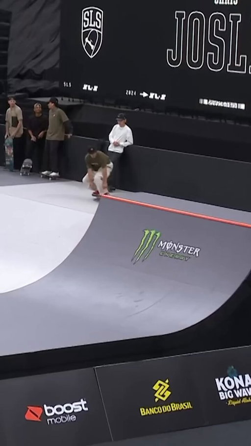 2 tries was all Chris Joslin needed to stomp this Nollie BS 360 Heelflip! 