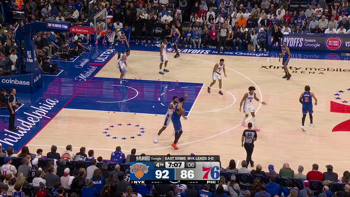 Brunson from DEEP... 💰

He's got 29 PTS as the Knicks lead by 13 in Q4 of Game 3! 