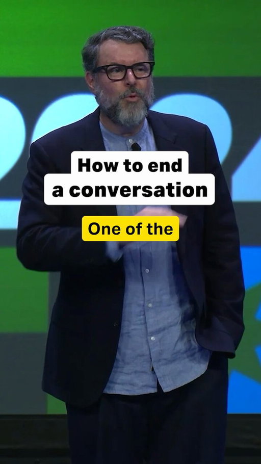The easiest way to end any conversation at a party is to say "I have to go but before I do, can I ask you one more question?" — because that one line makes walking away feel like a compliment.
#CharlesDuhigg #Supercommunicator #CommunicationSkills 