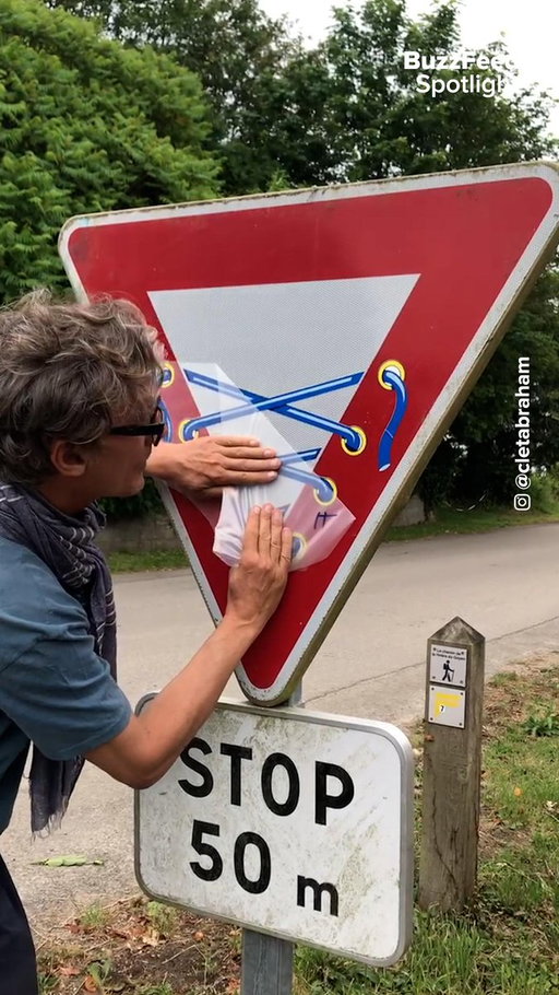 Street art or vandalism? 