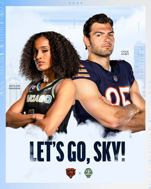 Sky szn ☁️

Go get 'em, @chicagosky! 