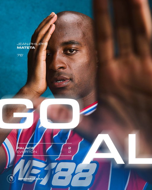 BOOOOOOOM 👀

Jean-Philippe Mateta equalises at Selhurst 🤌 