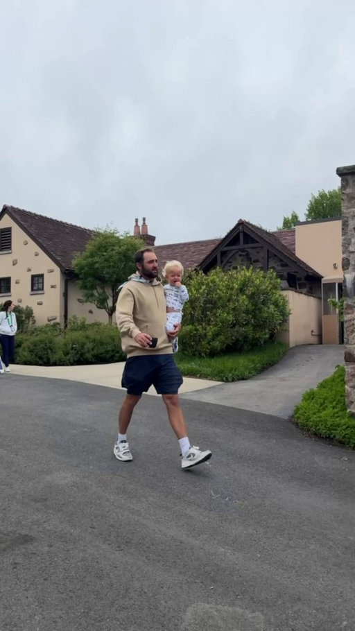 The star of the 2025 PGA Championship has arrived. He brought his dad too.

#PGAChamp 