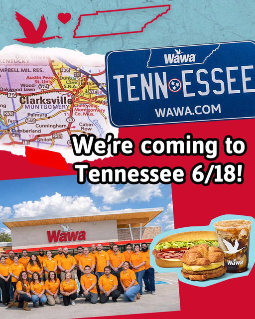 BIG news... We’re opening our FIRST Tennessee store in Clarksville on 6/18! Can't wait to serve you soon! 🎉❤️ 