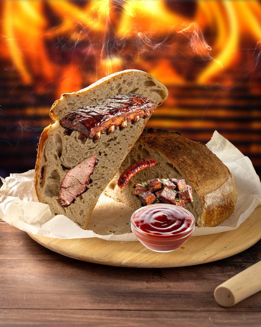 Presenting our 2026 opponents as sourdough... a bread thread if you will 🥖

Starting saucy with KC BBQ 🧵 