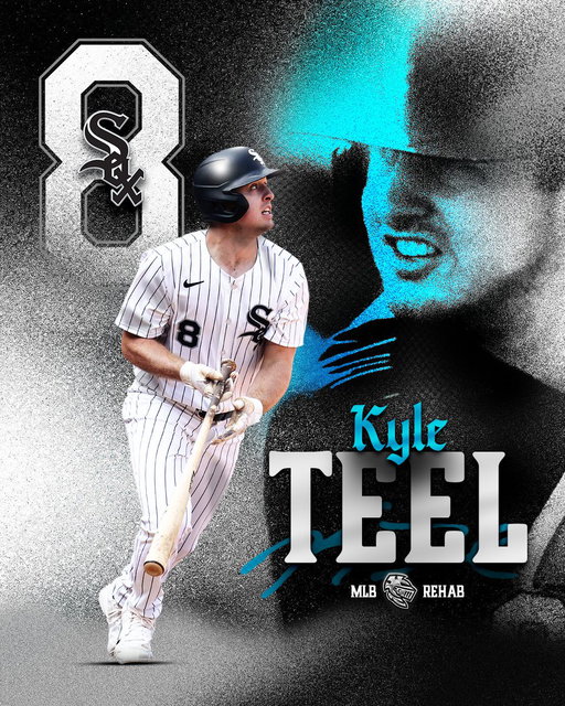 Welcome back to the QC, KT! 

Chicago White Sox catcher, Kyle Teel, begins an MLB Rehab Assignment tonight with the Charlotte Knights! 