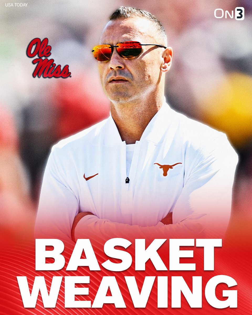 NEW: Steve Sarkisian on Ole Miss’ transfer portal practices and academic standards: 

“At Texas, we will only take 50% of a player’s academic credit hours. You may be a semester from graduating, but you’re going all the way back to 50% if you play here and want a degree. But at Ole Miss, they can take you. All you have to do is take basket weaving, and you can get an Ole Miss degree.”

(via @MattHayesCFB)

https://t.co/MtXPgzVQ7g