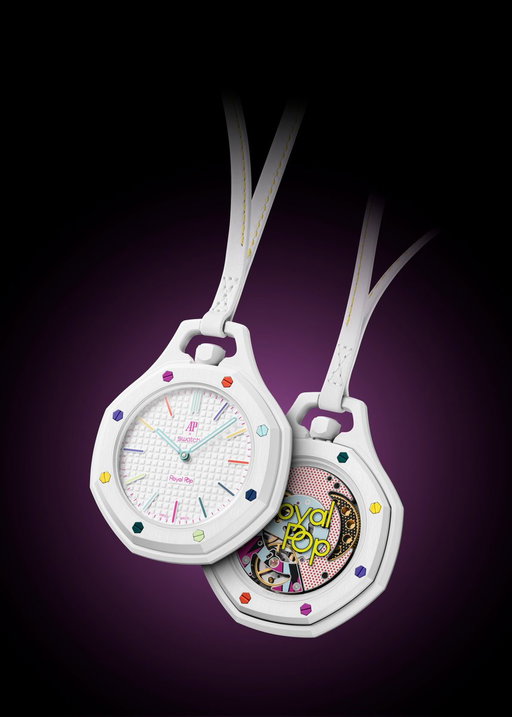 The Royal Oak just got the full Swatch treatment. 

More details here: https://tinyurl.com/yjcvbwde

The new AP X Swatch “Royal Pop” collection reimagines the Audemars Piguet Royal Oak as a lineup of eight colorful pocket watches inspired by vintage Swatch Pop designs from the ’80s. Bright Bioceramic cases, exposed Royal Oak screws, detachable outer shells, and a brand-new hand-wound SISTEM51 movement make this one of the most unconventional Swatch collaborations we’ve seen to date.

Pricing begins at $400 for Lépine models and $420 for the Savonette versions. The collection officially launches May 16th at select Swatch retailers worldwide.

Let us know what you think in the comments!