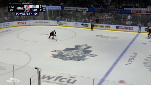 Emil Hemming strikes to bring the Colts within one! 

#OHLChampionship | #TexasHockey | #KITvsBAR 