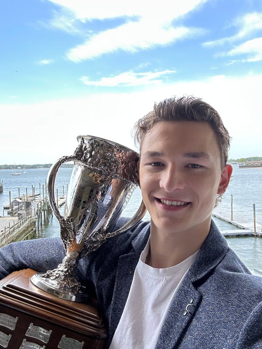 YOUR ROOKIE OF THE YEAR. 