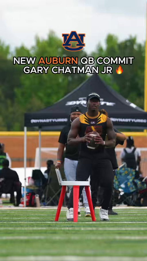 Gary Chatman Jr BALLED OUT at The Sevens Football a few weeks ago . 

The Newest Auburn QB commit is a true gunslinger 