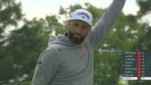JON RAHM JARS IT FROM 101 YARDS OUT 🦅 