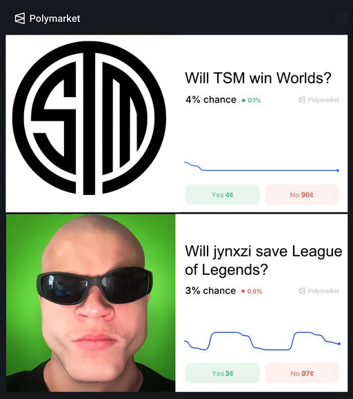 so you're saying there's a chance? 