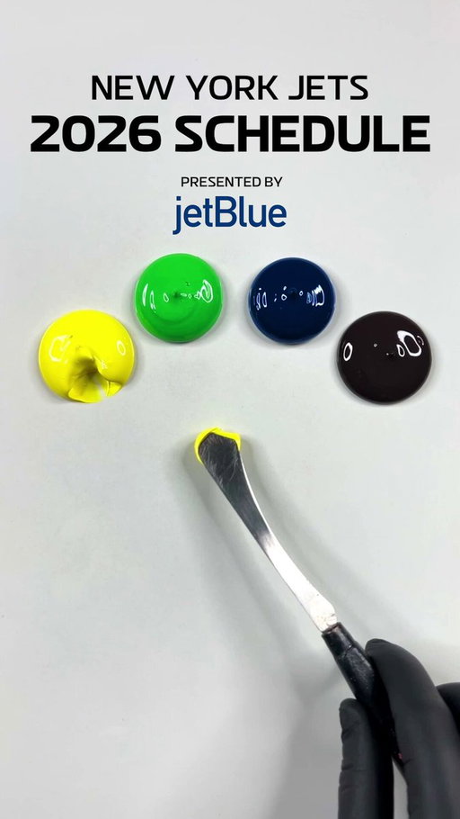 football is ART (craft blend)

your 2026 Jets schedule reveal 🎨 ⬇️ 