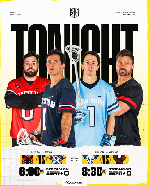 Let’s go, Week 2 👊

The PLL AND @WLacrosseLeague are LIVE in Providence this weekend at Centreville Bank Stadium. 

See you on the ESPN App 📺 