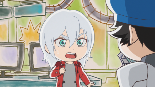 When DEVIL MAY CRY mixes up the animation style, you know things are getting weird 