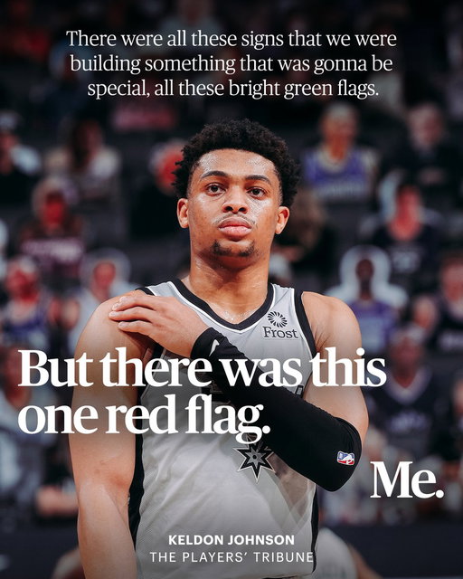 Keldon Johnson on his role with the @spurs: “I remember a couple years ago, I had a hard conversation with Pop. One morning, we were getting ready to play Dallas, and he pulled me to the side and told me that he thought it would be best for the team if I started coming off the bench. I said, ‘Yeah, of course. Whatever’s best for the team, I’ll do it.’ And I truly meant that, too.

But I’m also just human, man. And I was like 24 years old. If I said that I fully bought into this role from the jump, I’d be lying. I had averaged 22 points in the NBA. I’d won a gold medal with Team USA at the Olympics. So I just didn’t understand. I couldn’t wrap my head around it. And ultimately, I didn’t take it well. I sulked. I let the outside noise affect my play. I didn’t present the best version of myself as I was coming off the bench for the rest of that season. And I knew that I was much better than that.

I’ve been reflecting on that part of my journey a lot lately, with the position we’re in right now.

To backtrack a little bit…. When I was drafted in 2019, that was probably one of the most stressful nights of my life. I’d had a great year at Kentucky, and I thought I was going 9 or 10. In my mind, my floor was 15 to Detroit. The crazy thing is, I didn’t even work out for San Antonio. We talked a little bit on FaceTime, but I honestly didn’t think I’d still be on the board at 19 when the Spurs picked. Definitely not at 29, where I ended up going. I don’t know why I slipped so much, but thank God I did, because I landed at a proven organization with vets who could mold me.

That situation could have gone one of two ways. Thankfully, it went the good way.

Dejounte was young, too, but he knew the ropes better than me, and he made sure that I did everything the right way. I can’t thank him enough to this day for how much he’s helped my career. Same thing with DeMar DeRozan. Those guys really embraced me and took me under their wing as a young guy, and showed me how it was done. I feel like I had such a great group of vets, whether it was LaMarcus Aldridge, Patty Mills, Rudy Gay — all those guys went out their way to make sure I was solid. I feel like they knew how good I could be before I even knew how good I could be. They didn’t let me skip any steps, which was huge for my career early on.

And yeah, fast-forward to summer 2024, and I got to thinking back on my first couple years here in San Antonio, and how I could get that spark back, get back to being me. That’s when I started to see the bigger picture. We had picks. There were all these signs that we were building something that was gonna be special, all these bright green flags.

But there was this one red flag.

Me.

In that moment, I had to take a hard look in the mirror. And man, I just got embarrassed. I hated that feeling — the feeling that I had let my vets down, and especially let my younger teammates down.

This organization believed in me since day one, when Pop and our GM at the time R.C. Buford took a leap of faith on a player who was sliding in the draft and didn’t even have a workout at their facility. They had a plan, and I was a big piece of that plan. I just needed to get out of my own way. Period.

I knew that I could either be the person who tries to fight the change, who makes it about them and their ego, and tries to do everything their way (which never really works). Or, I could trust the process. And the Spurs never gave me a reason not to trust it. So I bought into my role, and I put my best foot forward each and every night. Whatever I had to do to be the best version of myself, I did it. And I feel like this season has been a testament to that.

I’m just really at home here. I think that’s probably obvious, right? The cowboy hat isn’t a gimmick. San Antonio is all me. Being a country boy, that’s just a part of who I am. From Huntington Prep to Oak Hill Academy to Kentucky, I feel like I just carried that country boy vibe with me everywhere I went.” https://t.co/WnVP4cXPll