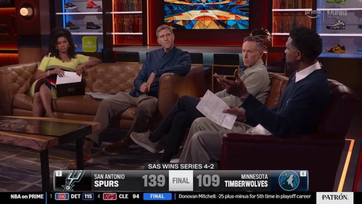 Udonis Haslem on Anthony Edwards: 

“As a leader, I would not have walked down there and shook their hands with 8 minutes left.” 