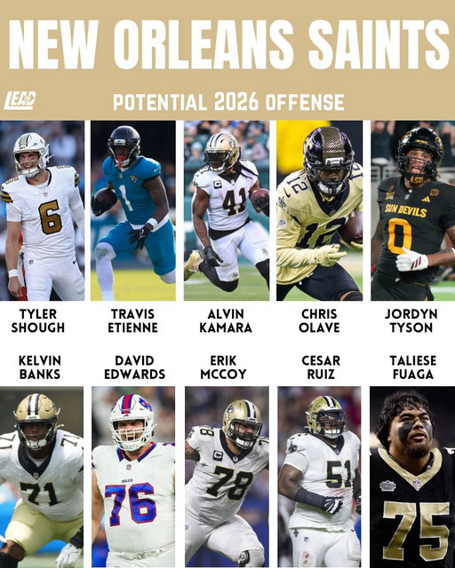 My TL is full with people saying the Saints are going to be bad this year…

They will see. 