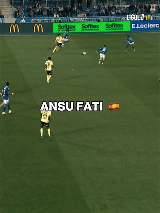 What a goal from Ansu Fati 🤩 