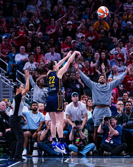 Tyrese Haliburton knew this Caitlin Clark three was money 👌 