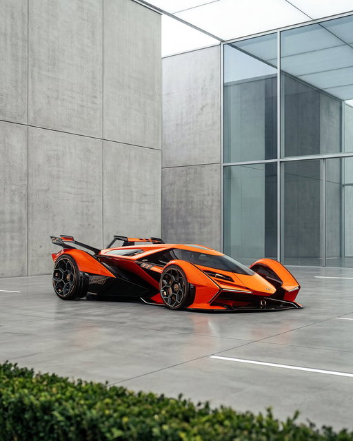 Extreme lines and hybrid power: Lamborghini V12 Vision Gran Turismo is radical design in motion.
#Lamborghini #v12 