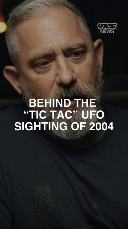 Retired Navy Cmdr. David Fravor testified to Congress about his experience chasing a Tic Tac-looking UFO in 2004. 

Filmmaker and investigative journalist Jeremy Corbell joins Shane Smith to discuss the incident and keeping Fravor’s secret for years. 