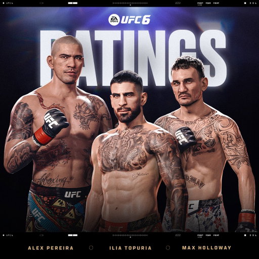 Fighter ratings are evolving in #UFC6 to create a more competitive, authentic, and rewarding gameplay experience 👊

Learn more: https://t.co/ZXid1bW1Mc 
