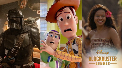 Your summer starts here. #SummerofDisney

Mark your calendars:
✨ Star Wars: The Mandalorian and Grogu, only in theaters May 22
🚀 Toy Story 5, only in theaters June 19
🌊 Moana, only in theaters, July 10 