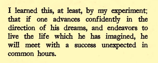 Do. not. stop.

Thoreau 