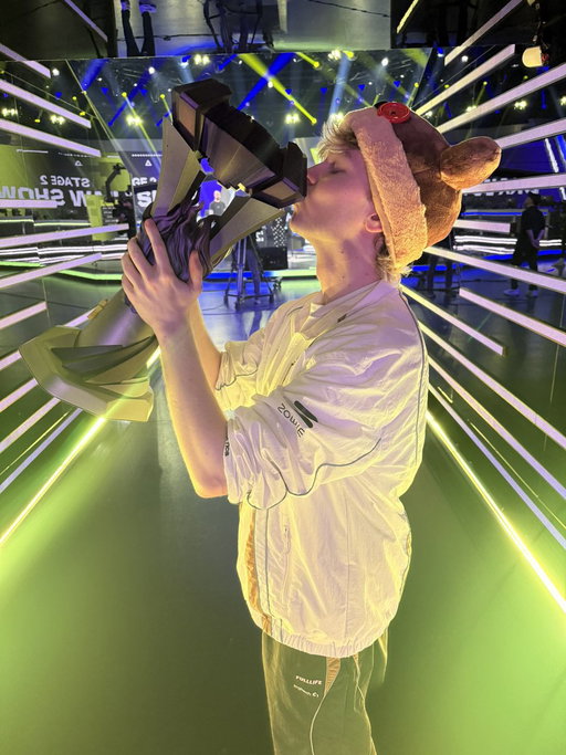 Be Benjyfishy: 

> grow up on a tiny island with no cars
> mum sleeps behind the couch so you can chase your dream, works 3 jobs
> grind fortnite

> earn $677,515

> retire at 18

> play valorant 
> notable 2nd place finishes 
> finally wins EWC and VCT stage 1

What a talent 