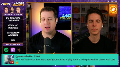 Is it in the Lakers DNA to acquire Giannis?

@TrevorLane questions if Giannis allows for the “depth, youth &amp; athleticism” the Lakers said they're looking for

@JovanBuha says even w/ Giannis “you’re still dealing with the depth issues” and you're one star injury away from trouble 