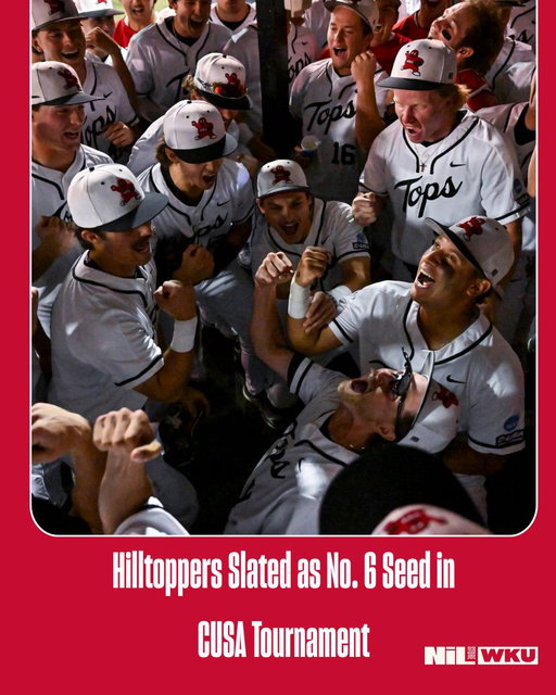 Tourney time! 
Shop WKU Baseball just in time for the conference tournament! 
Shop here ➡️ https://t.co/bFoI1M6Oix

#wku #wkubaseball #nilstore 